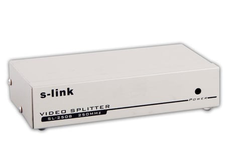 S-LINK SL-2508 8 Port VGA Monitör Çoklayıcı (250 MHZ)
