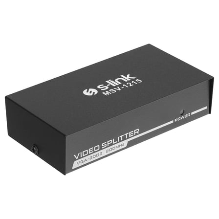 S-LINK MSV-1215 2 Port VGA Monitör Çoklayıcı (150 MHZ)