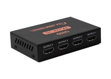 HYTECH HY-LU4 4 Port 4K*2K HDMI Splitter (Çoklayıcı)
