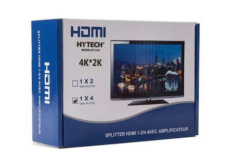 HYTECH HY-LU4 4 Port 4K*2K HDMI Splitter (Çoklayıcı)