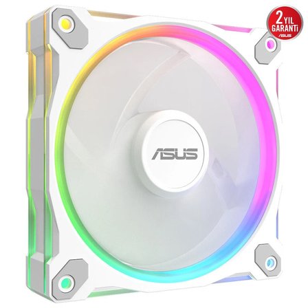 ASUS PRIME MR120 ARGB 120mm Reverse Beyaz Kasa ve Radyatör Fanı