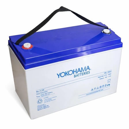 Yokohama YH-26919 12V 100Ah Tam Bakımsız Deep Cycle Jel Akü (330x172x218mm)