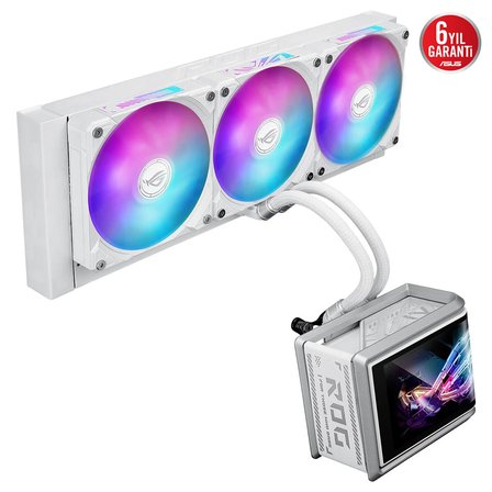 ASUS 360mm ROG RYUO IV SLC 360 ARGB WHITE AM5-1851p Sıvı Soğutmalı İşlemci Fanı