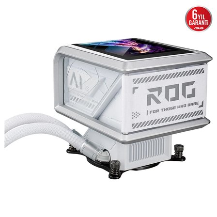 ASUS 360mm ROG RYUO IV SLC 360 ARGB WHITE AM5-1851p Sıvı Soğutmalı İşlemci Fanı