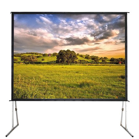 CODEGEN FF-30 300x225 cm Katlanabilir Taşınabilir Alüminyum Çerçeveli Fast Fold Projeksiyon Perdesi