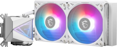 MSI 240mm MAG CORELIQUID I240 WHITE ARGB AM5-1851p Sıvı Soğutmalı İşlemci Fanı Beyaz