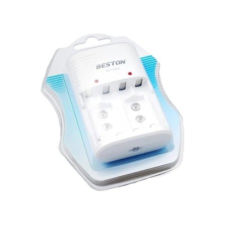 Beston BST-C802 2 - 4 Adet AA/AAA * 1 - 2 Adet 9 Volt Pil Şarj Cihazı
