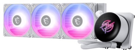 MSI 360mm MPG CORELIQUID P13 360 WHITE ARGB AM5-1851P Sıvı Soğutmalı İşlemci Fanı Beyaz