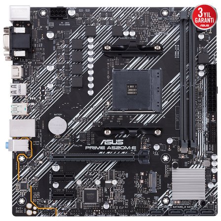 ASUS A520M-E PRIME CSM DDR4 HDMI DP PCIE 4.0 AM4 mATX