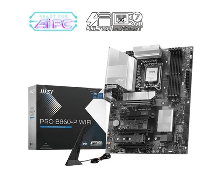 MSI PRO B860-P WIFI7 DDR5 HDMI-DP TYPEC PCIE 5.0 1851p ATX