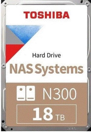 TOSHIBA MN11ACA16TS N300 3.5" 16TB 7200rpm 512MB SATA 7/24 NAS Harddisk