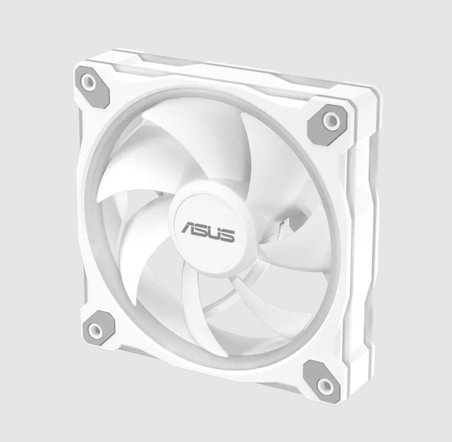 asus prime mr120 argb beyaz üçlü kasa fanı seti (3'li set) / 90da00i3-b09020