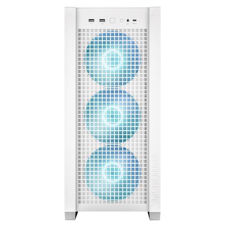 ASUS TUF GAMING GT302 TG ARGB Gaming Mid-Tower PC Kasası Beyaz / 90DC00I3-B19000