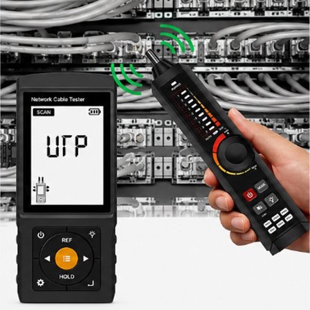 Novacom NVC-LT300S 3'' Lcd Ekranlı Tdr Metraj - Pse Voltaj - Fiber Optik Kablo Test Cihazı