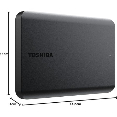TOSHIBA CANVİO BASİC 2TB USB3.2 2.5" HARICI HDD HDTB520EK3AA