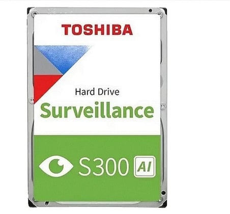 TOSHIBA MG11ACA16TE-V S300 AI 3.5" 16TB 7200rpm 1024MB SATA Enterprise 7/24 Harddisk