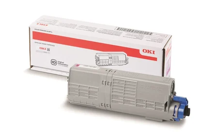 OKI C532 / MC573 Macenta Orijinal Yüksek Kapasiteli Toner Kartuşu (6.000 Sayfa) - 46490606