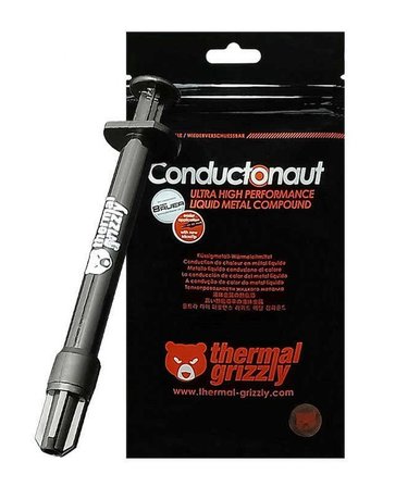 Thermal Grizzly Conductonaut Likit Metal 1gr 73W Yüksek Performanslı Termal Macun