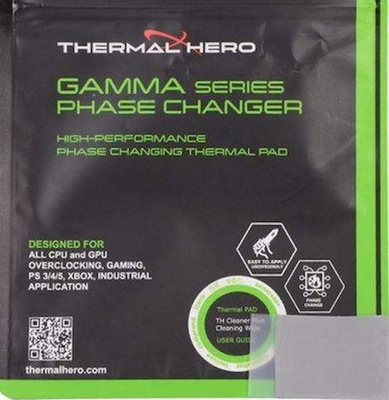 Thermal Hero NEO Gamma 40x40x0.2mm Yüksek Performanslı Faz Değiştiren Termal Pad (Phase Change Material - PCM)