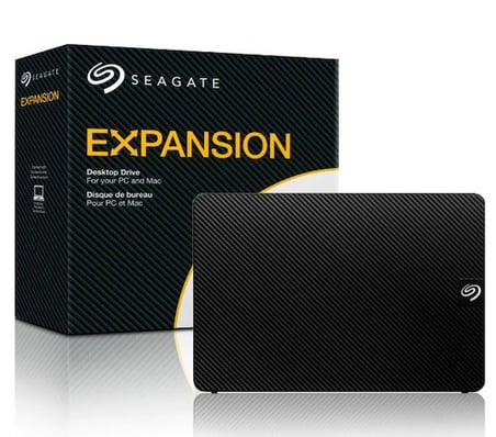 SEAGATE STKP8000400 EXPANSION 3.5" 8TB USB 3.0 Siyah Taşınabilir Harddisk