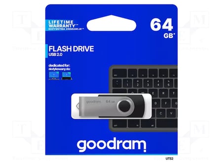 GOODRAM 64GB UTS2 UTS2-0640K0R11 Usb 2.0 Bellek