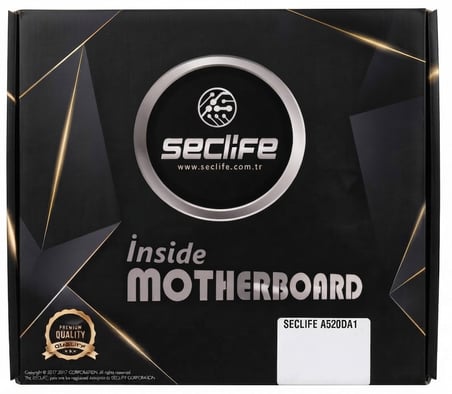 SecLife A520DA1 DDR4 HDMI PCIe 16X v2.0 AM4 mATX
