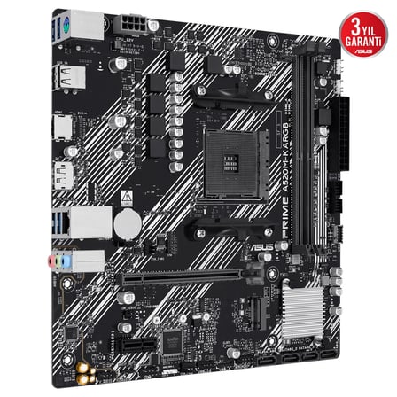 ASUS PRIME A520M-K ARGB DDR4 HDMI-DP PCIE 4.0 AM4 mATX