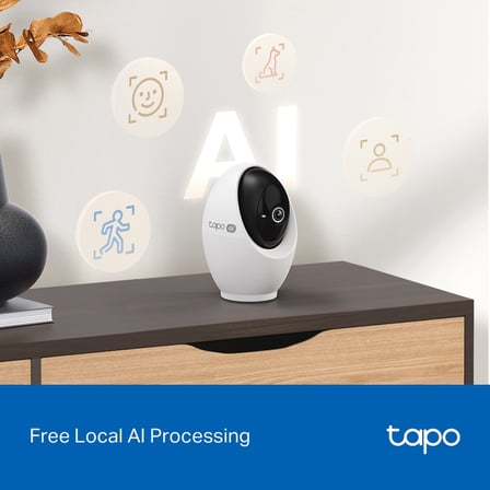 TP-LINK 8MP 4.3MM WIFI Kablosuz Pan/Tilt IP Kamera Tapo C260