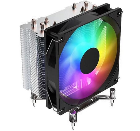 FSP NC3 ARGB 1200/1700/1851/AM4/AM5 120 MM ARGB Siyah CPU Fanı (TDP 160W)