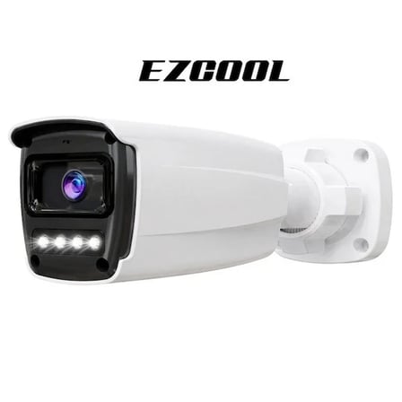 EZCOOL EZ-4045IPS 5MP 3.6MM HİBRİT POE SESLİ IP BULLET KAMERA