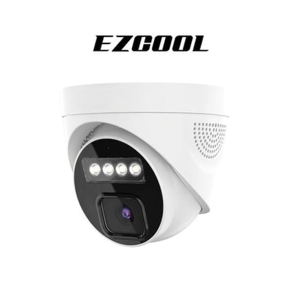 EZCOOL EZ-1045IPS 5MP 2.8MM HIBRIT POE SESLİ IP DOME KAMERA