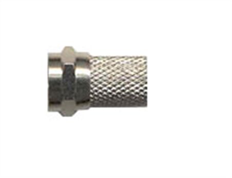 F Type Twist-On Plug For RG6; CT100