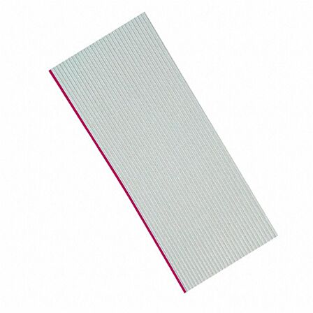 Yassı Kablo AWG 28, UL-Stil: 2651, 64-Poles, gri renk, pitch: 1.27mm reel 30.5m, kontak sayısı:  34
