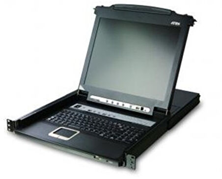 Sürgülü Kasaya Sahip, 17&quot; Arkadan Aydınlatmalı LCD Ekran, Touchpad’i ve Türkçe Klavye&#039;si Bulunan 16 Port PS/2-USB KVMP™ (Periferi/ Çevre Cihazlarla (USB) Bağlantı Kurabilir) Switch, İlave Konsol Girişli
16-Port PS/2-USB VGA Single Rail LCD 