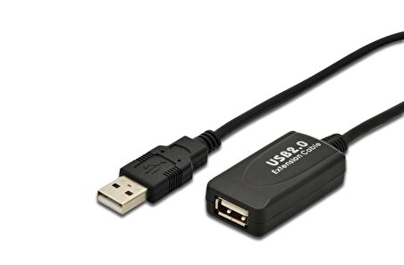 Digitus USB Repeater Kablosu, USB 2.0, 5 metre 