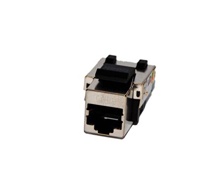 Beek Category 6 (CAT.6) FTP Keystone Jack, 90 Derece Dönebilir
priz tarafı için kullanılır