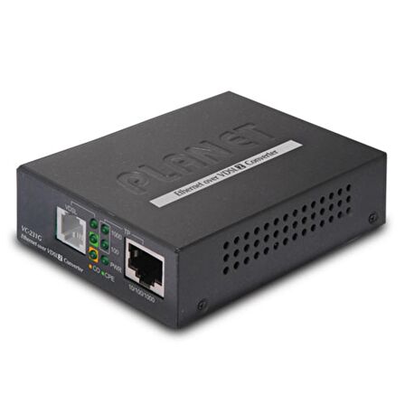 1-Port 10/100/1000T Ethernet&#039;i VDSL2&#039;ye Çevirici (30a profil, G.vectoring özellikli)
1-Port 10/100/1000T Ethernet to VDSL2 Converter (30a profile w/ G.vectoring)
