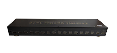 Beek 16&#039;lı HDMI Video Çoklayıcı, 4096x2160/24Hz, HDMI 1.4 ve HDCP 1.4 uyumlu
Beek 16 ports HDMI Splitter