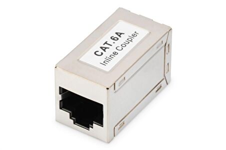 Digitus CAT6A Modüler Coupler, 2 x RJ-45 dişi, tam zırhlı, 500 MHz, Class EA, ISO/IEC 11801
Digitus CAT6A Modular Coupler, 2 x RJ-45 female, full shielded, 500 MHz, Class EA, ISO/IEC 11801