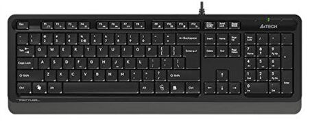 A4 TECH FK10 Q TR MM GRİ/SİYAH USB KABLOLU KLAVYE