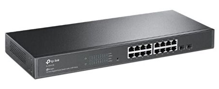 TP-LINK TL-SG2218 16 PORT GIGABIT+2XGIGABIT SFP UPLINK JETSTREAM YÖNETİLEBİLİR RACKMOUNT SWITCH