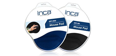 INCA IMSP-008 BILEK DESTEKLI SILIKON MOUSE PAD