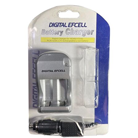 DIGITAL EFCELL 2X123A-16340-17335 EV+ARAÇ PİL ŞARJ CİHAZI