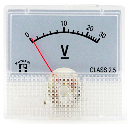 DC ANALOG VOLTAJ GÖSTERGE 45X48MM 0-30V IC-230A