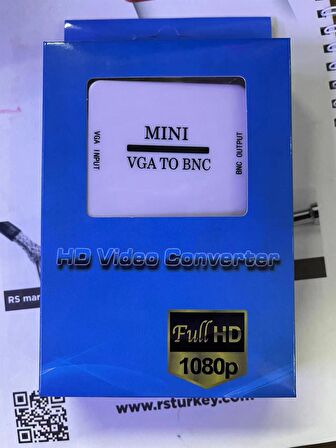 POWERMASTER PM-14365 VGA TO BNC ÇEVİRİCİ KONVERTÖR