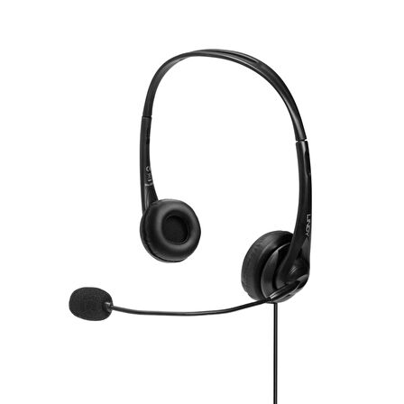 USB Kulaklık, Mikrofonlu, Ses Kontrolü ve Mikrofonu Sessize Alma Özelliği
USB Headset with Microphone with Volume Control and Mic. Muting