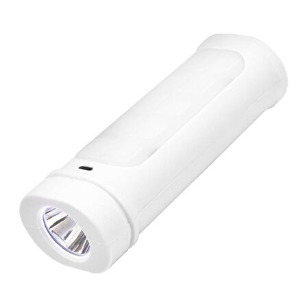 POWERMASTER FA-7677 ŞARJLI LEDLİ İKİ KADEMELİ EL FENERİ
