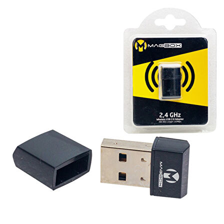 MAGBOX 802.11N MİNİ 7601 CHİPSET 2.4GHZ 150 MBPS HD UYDU ALICI UYUMLU USB STİCK WİFİ ADAPTÖR