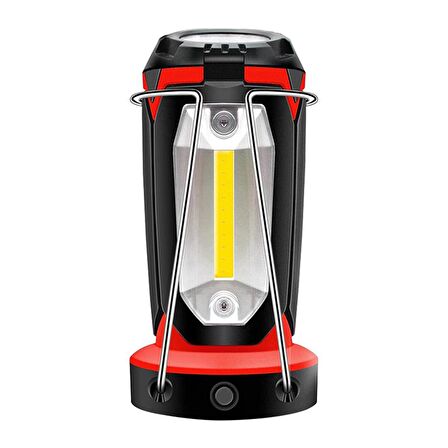 POWERMASTER MX-8801 3XCOB LED+ 3W LED ÇOK FONKSİYONLU ÇALIŞMA - KAMP LAMBASI