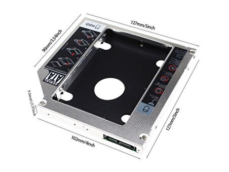 CODEGEN CDG-HDC-095 2.5" SATA DİSK KUTUSU